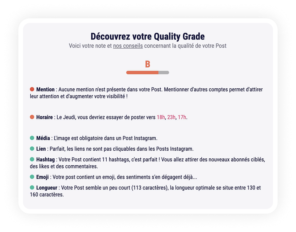 Quality Coach sur Swello