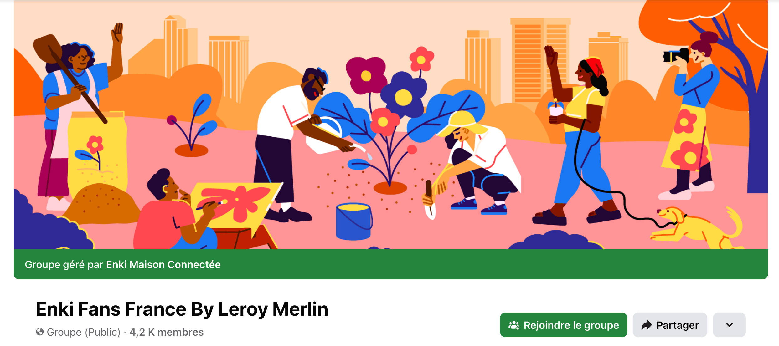 groupe faccebook exemple