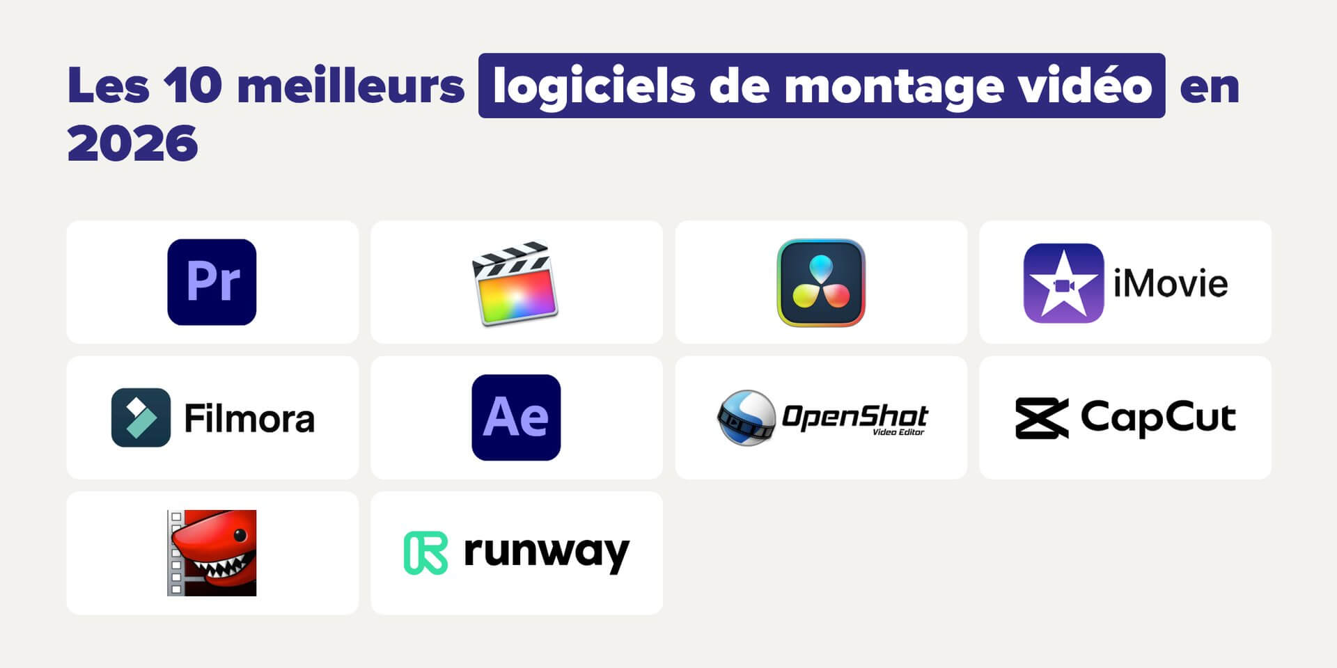 outils montage video