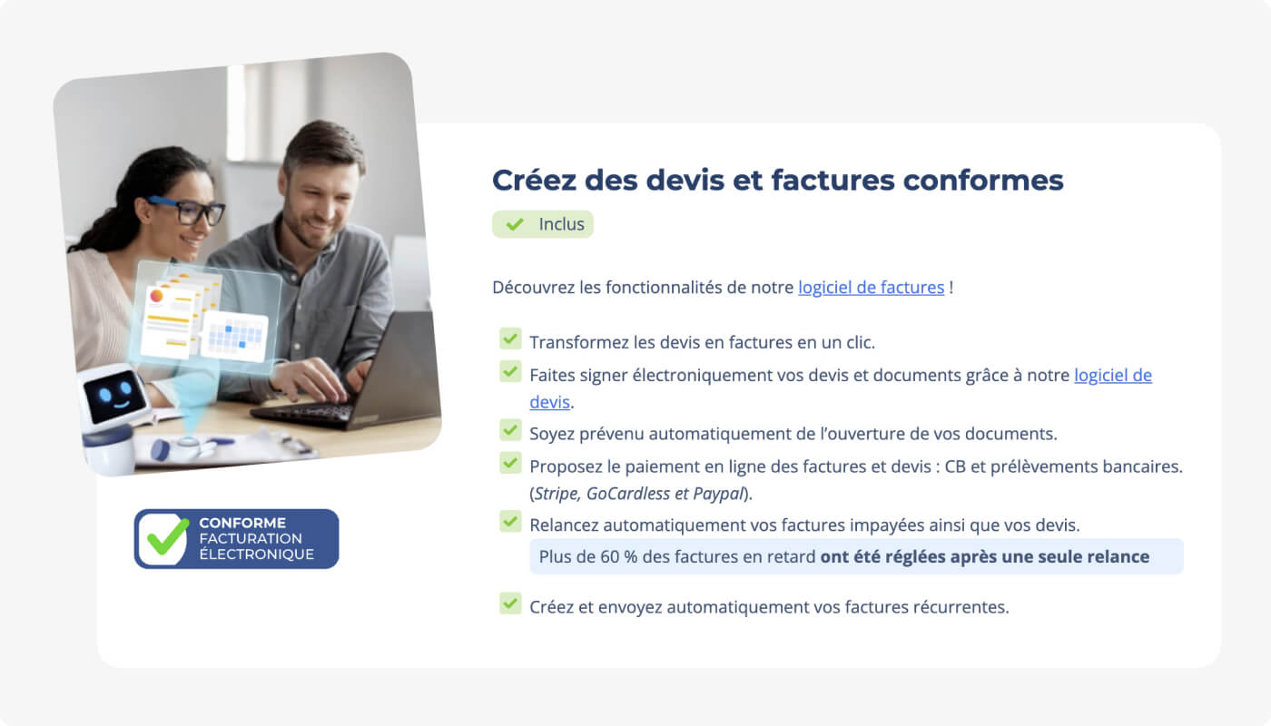 Axonaut : créez des devis et factures conformes