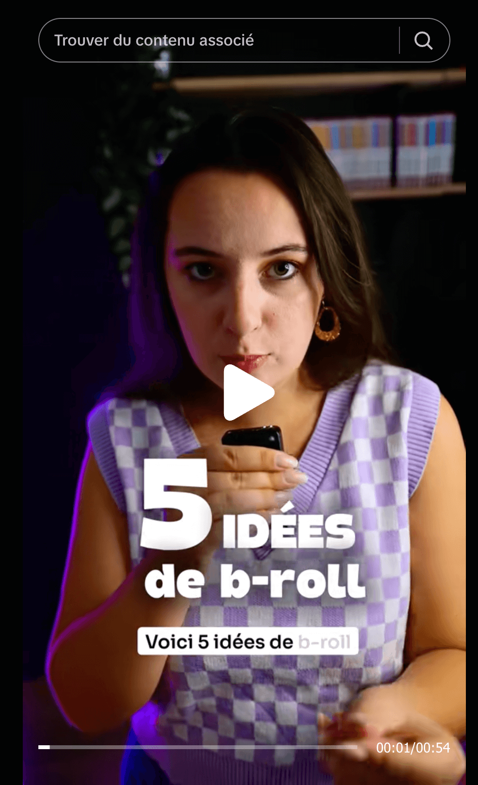 video tiktok exemple