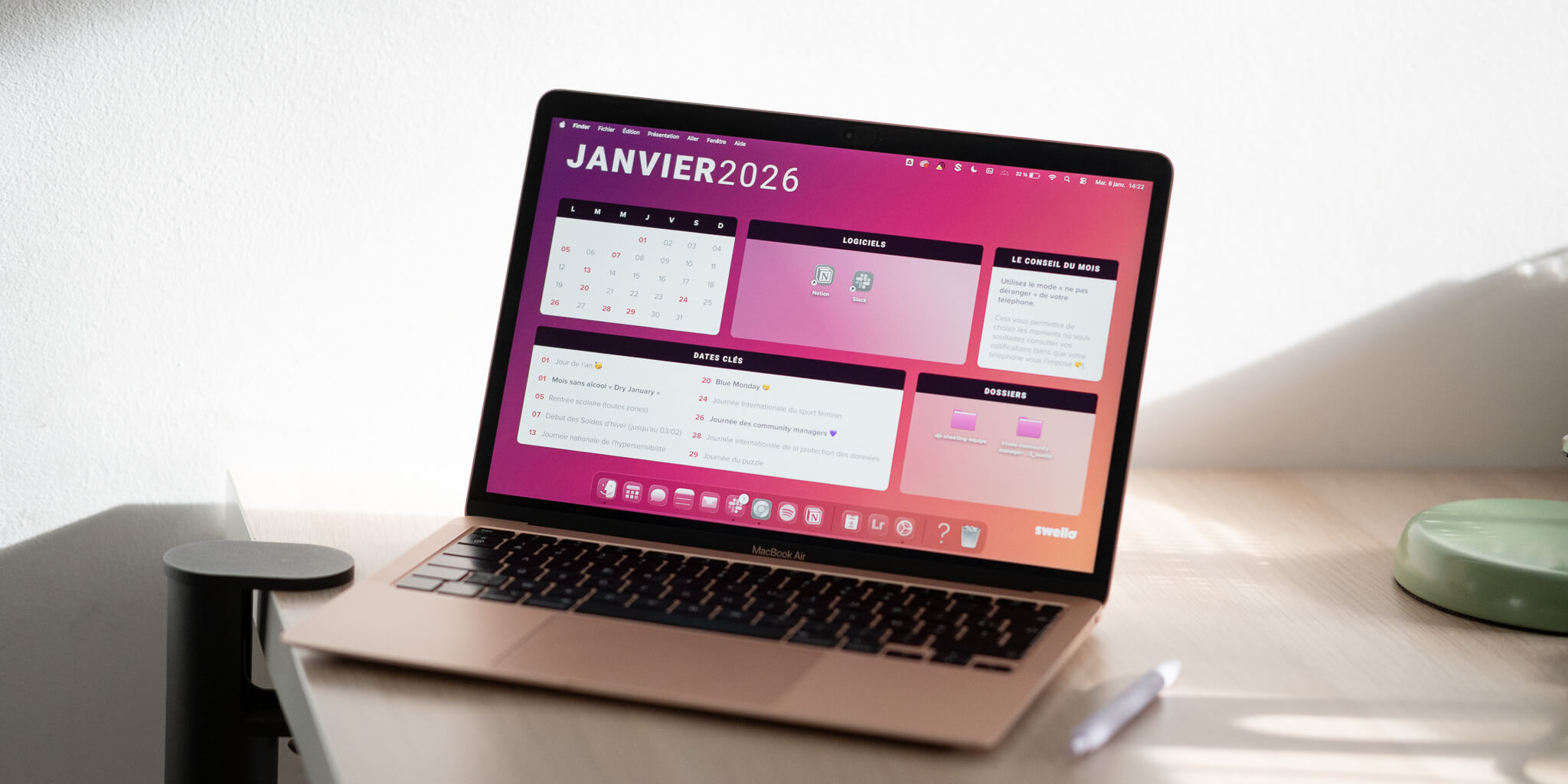 Fond d'écran - Janvier 2026