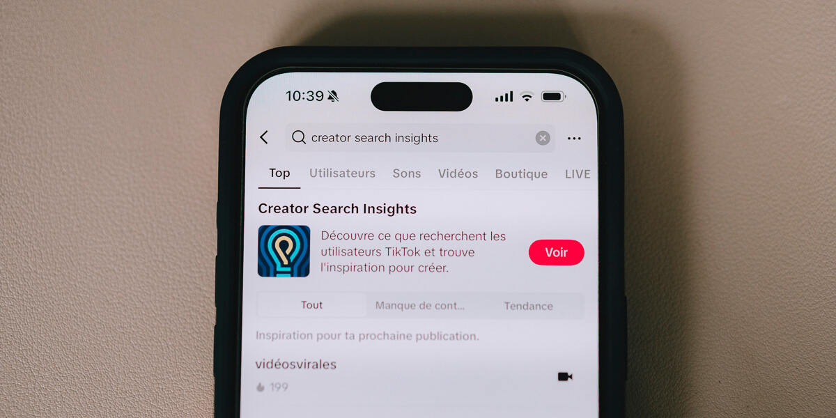 creator search insights