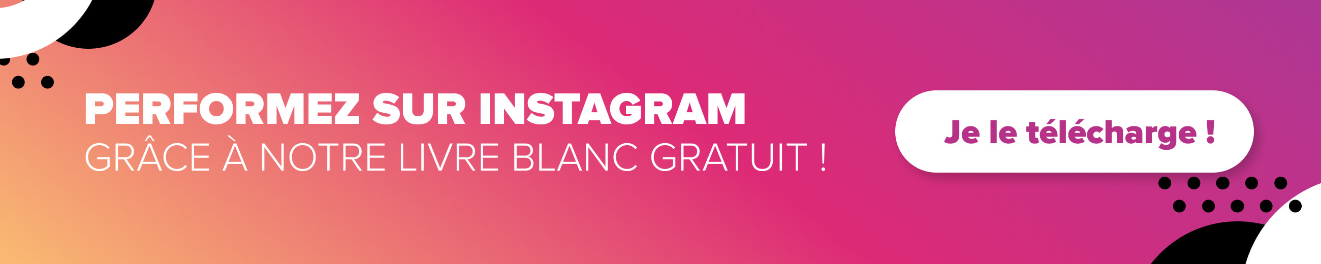Téléchargez notre livre blanc Instagram !